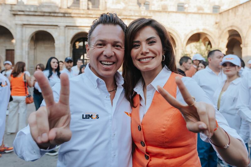 Verónica Delgadillo confía en que Pablo Lemus ganará en el estado de Jalisco