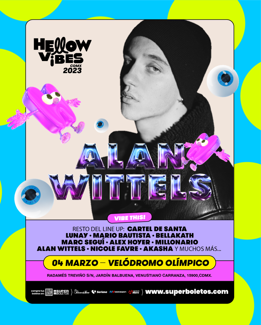 Hellow Vibes 2023: Cartel de Santa y Bellakath estarán juntos ...