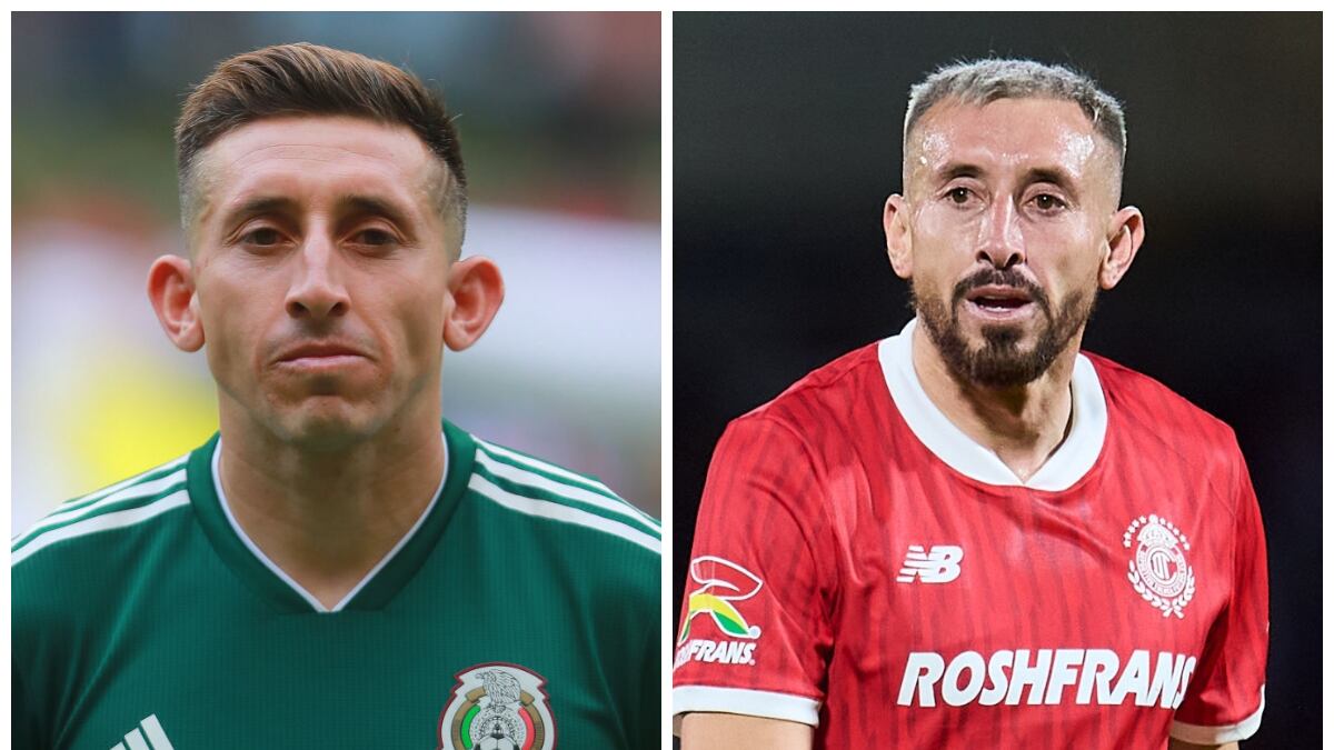 Héctor Herrera antes y después