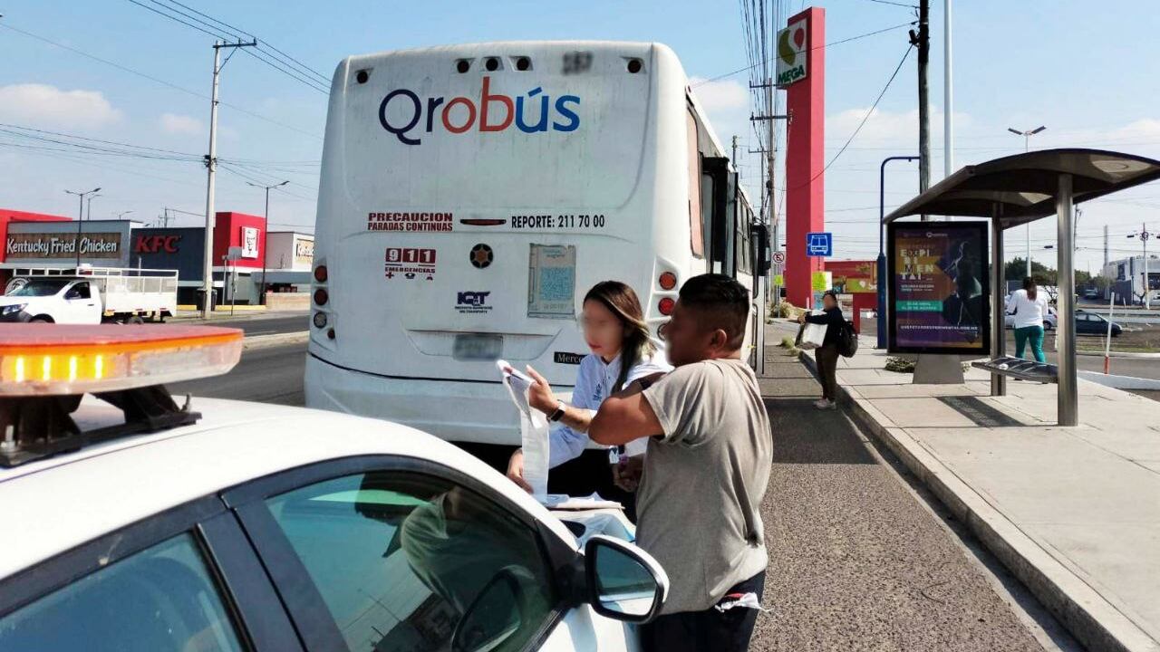 Los usuarios de Qrobús han disminuido desde la segunda etapa del Paseo 5 de febrero. (Cortesía)