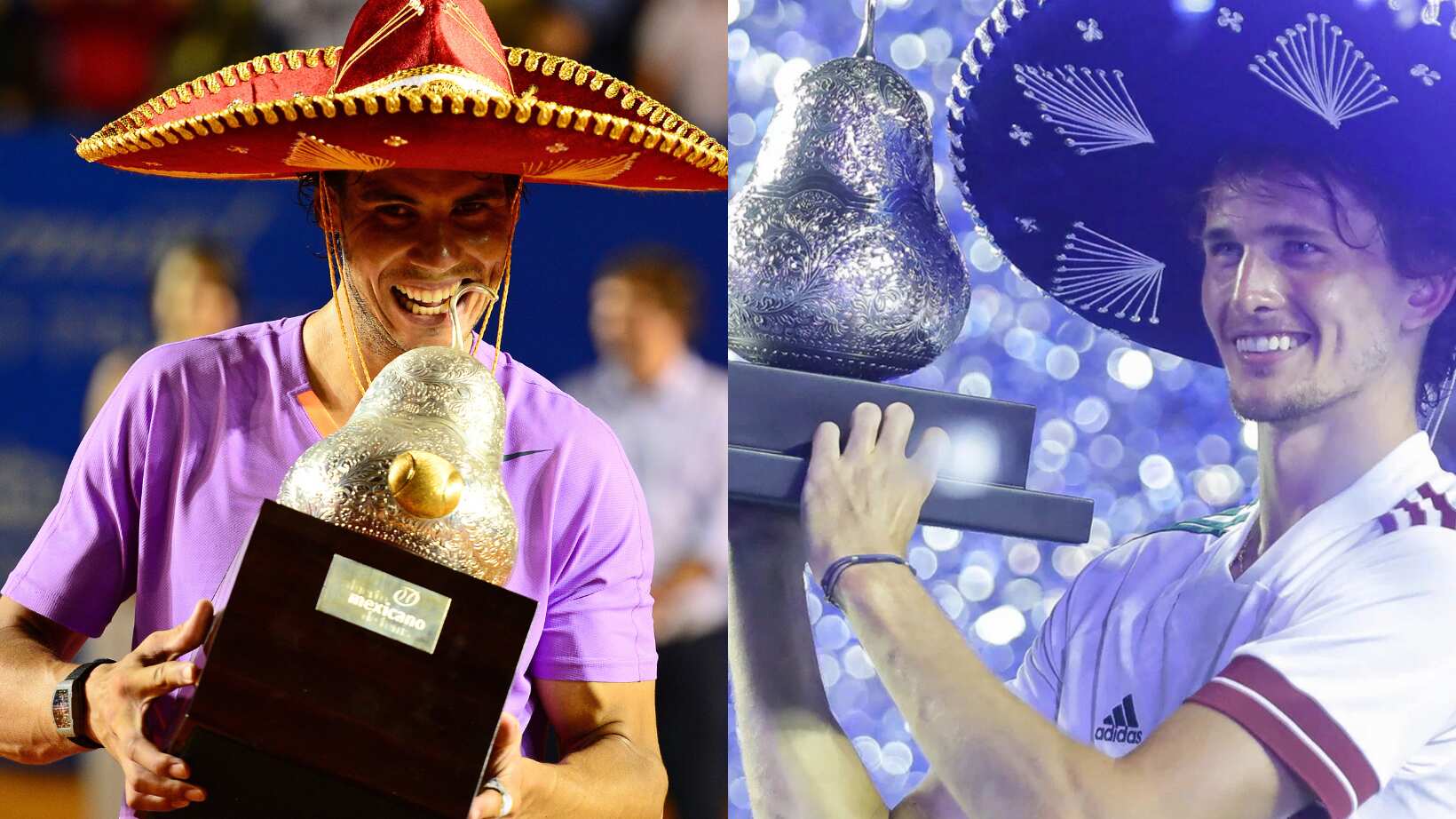 Rafa Nadal y Alexander Zverev son dos grandes figuras que han ganado el AMT.