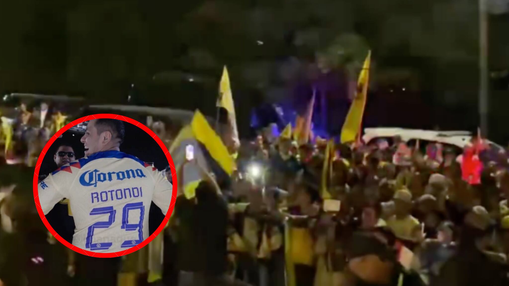 Aficionados del América piden a Rotondi