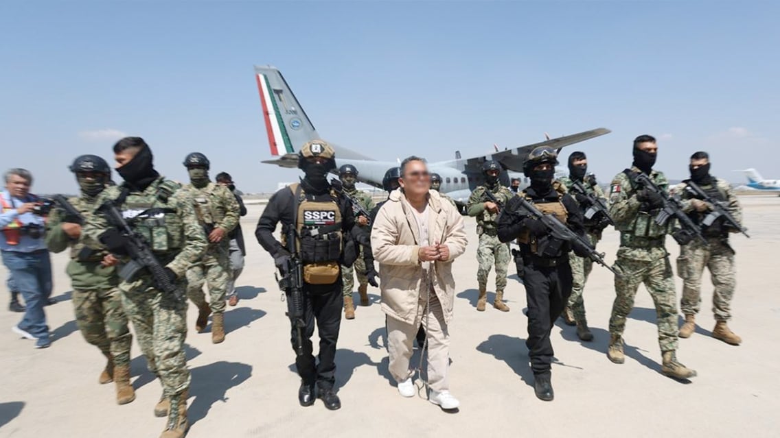 Traslado de 29 narcos a Estados Unidos fue por seguridad