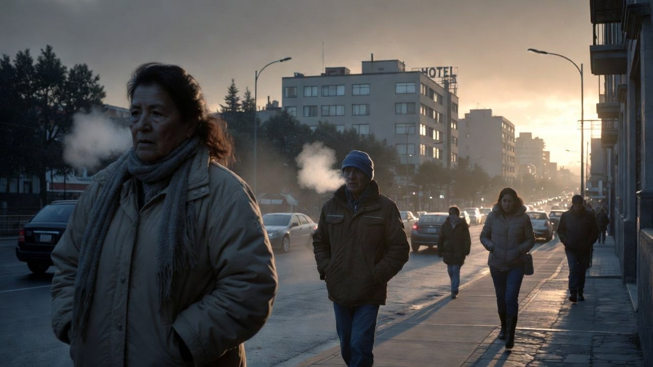 El fenómeno está asociado a una circulación anticiclónica y a la modificación de la masa de aire ártico del frente frío 37