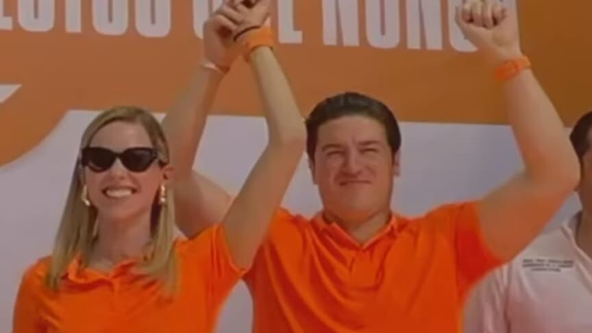 Rodríguez es apoyada en esta nueva experiencia por su esposo, Samuel García.