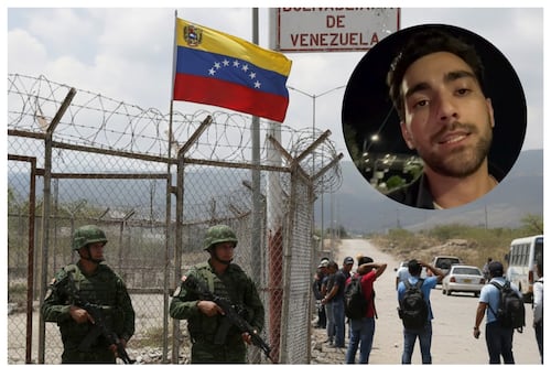 “Estamos bien”: así reaparecieron Jeff Martínez y Julián Mazoy tras horas de retención en la frontera Venezuela-Colombia