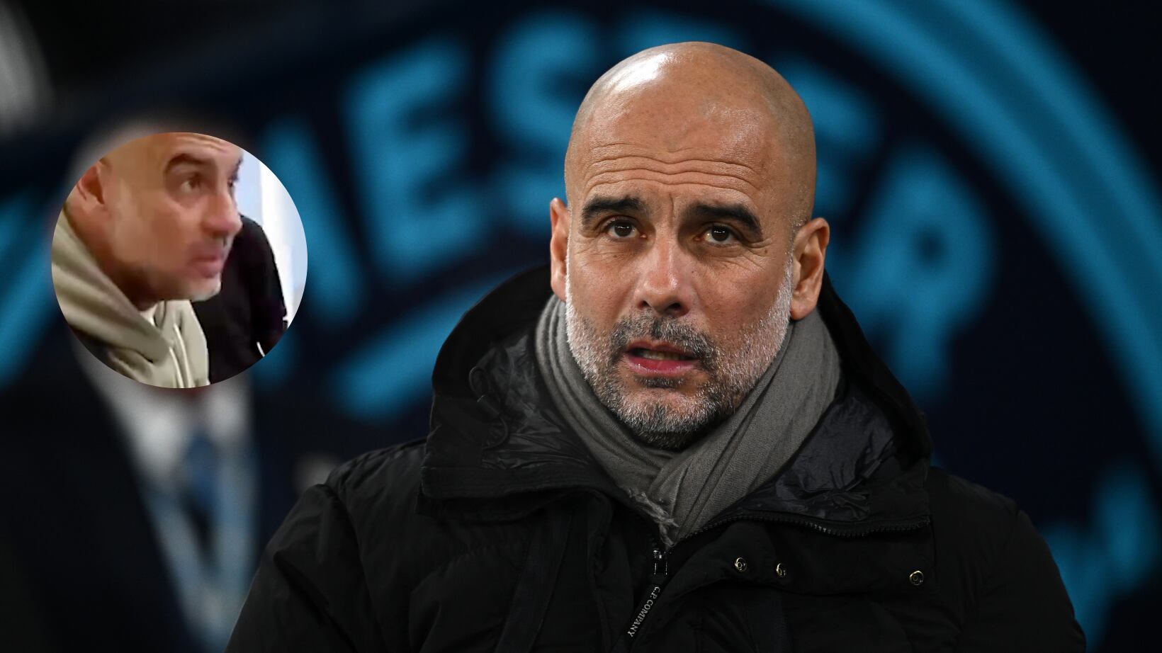 Pep Guardiola estalló contra caza autógrafos.