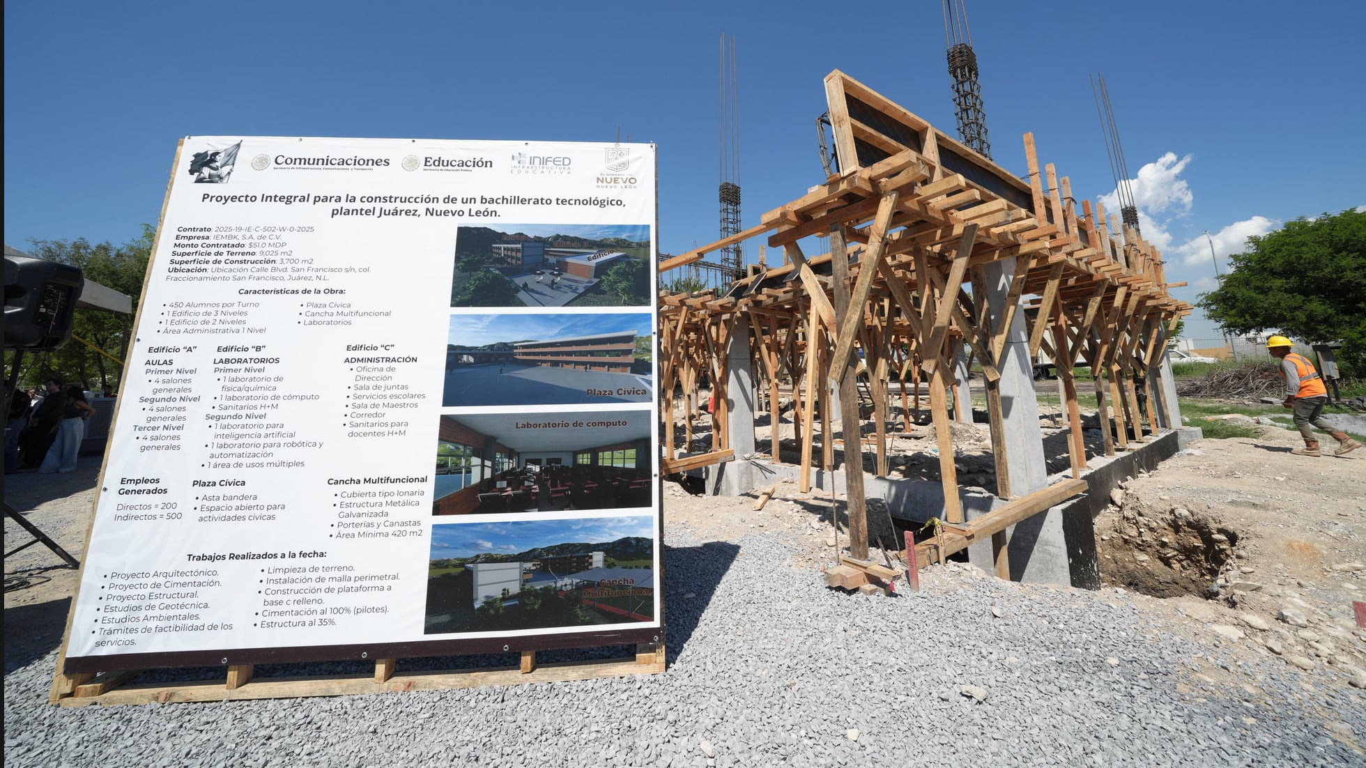 SEP construcción escuelas