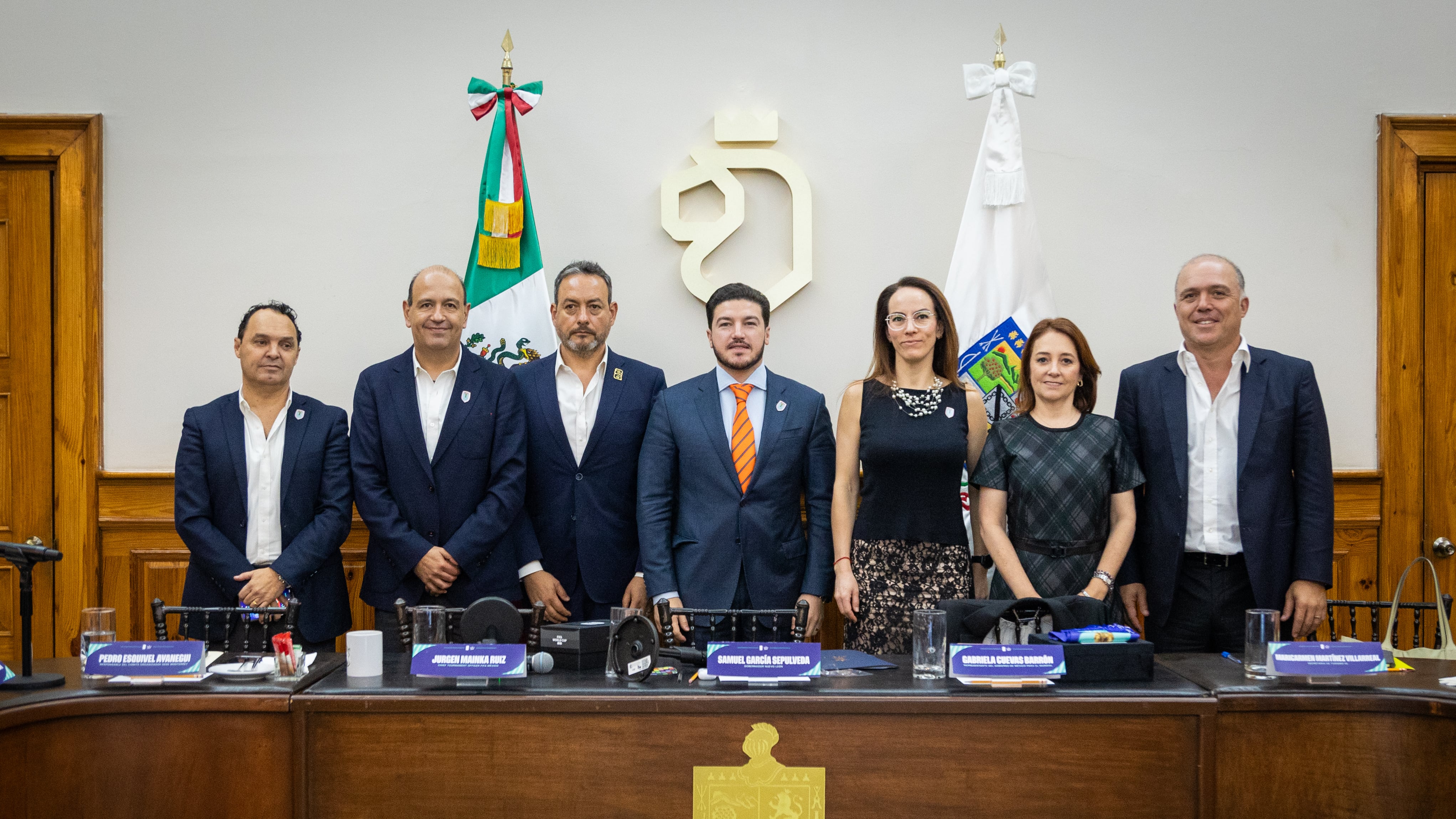 García dijo que desde hace dos años se le mete turbo a la obra para que esté en 90 o 95% de avance