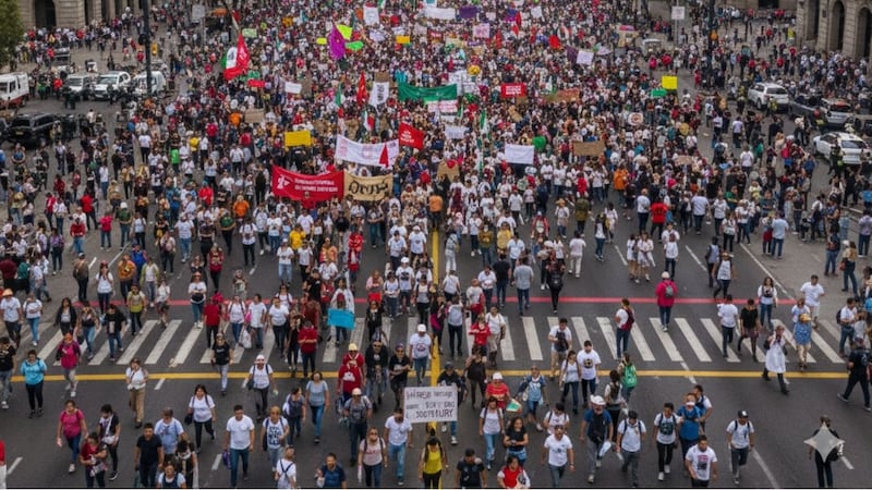 Habrá marchas este 23 de enero en CDMX: conoce horarios, rutas y posibles afectaciones viales