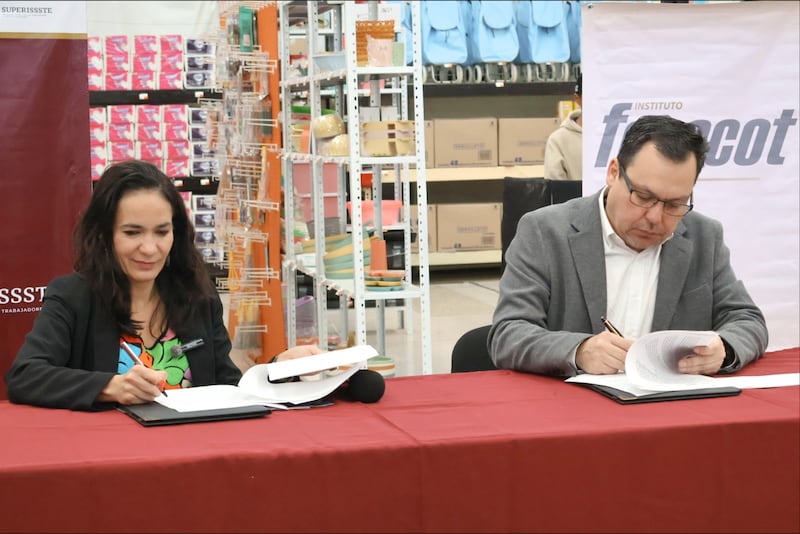 Firman convenio Fonacot y SuperISSSTE