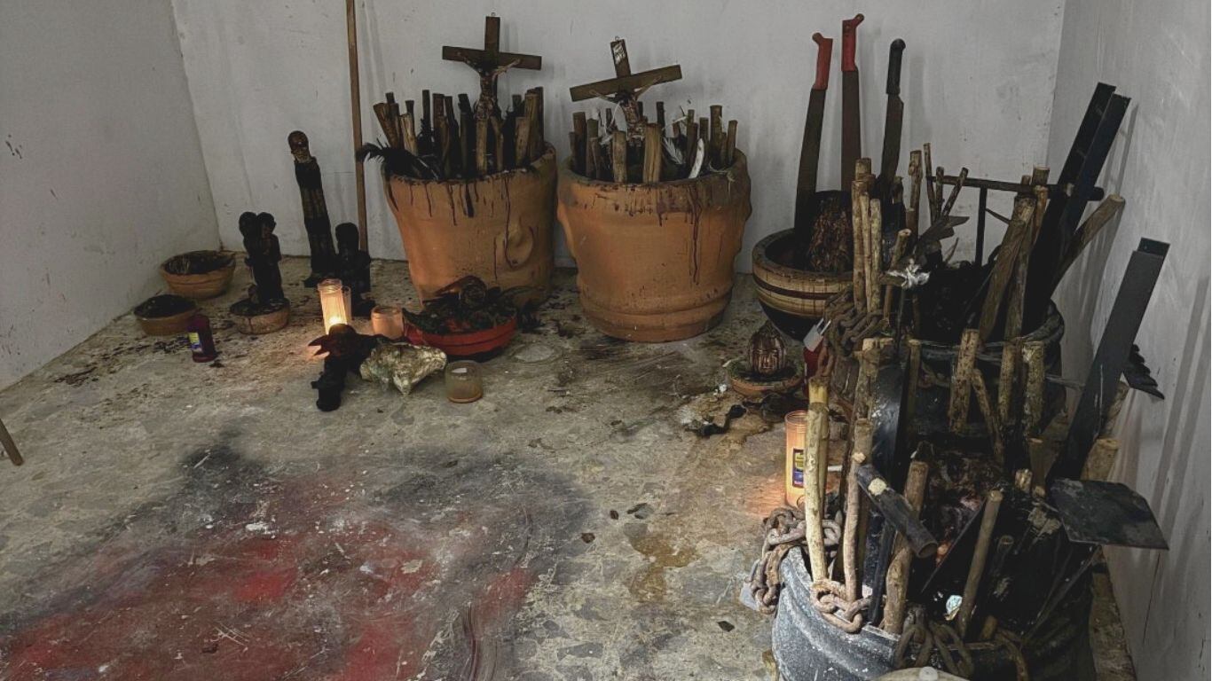 Encuentran cráneos humanos en casa de Dionicio Álvarez