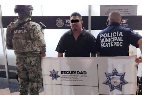 Detienen a “El Maiky” por presunta extorsión a comerciantes de la Central de Abasto de Ecatepec