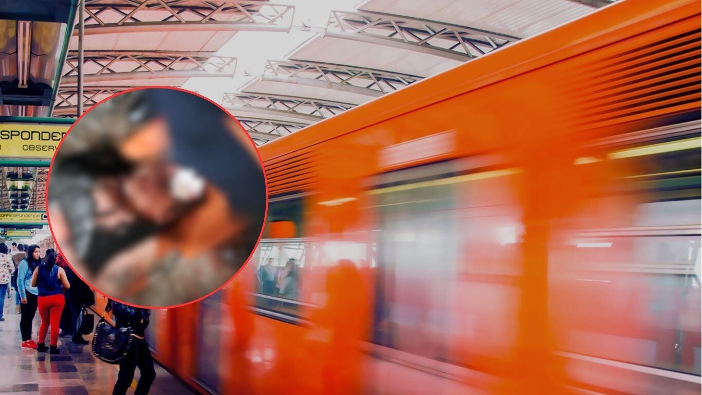 Mujer asoma la cabeza y la golpea el STC