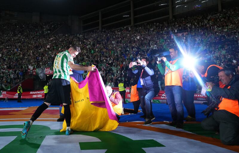 Final de la Copa del Rey entre Real Betis y Valencia