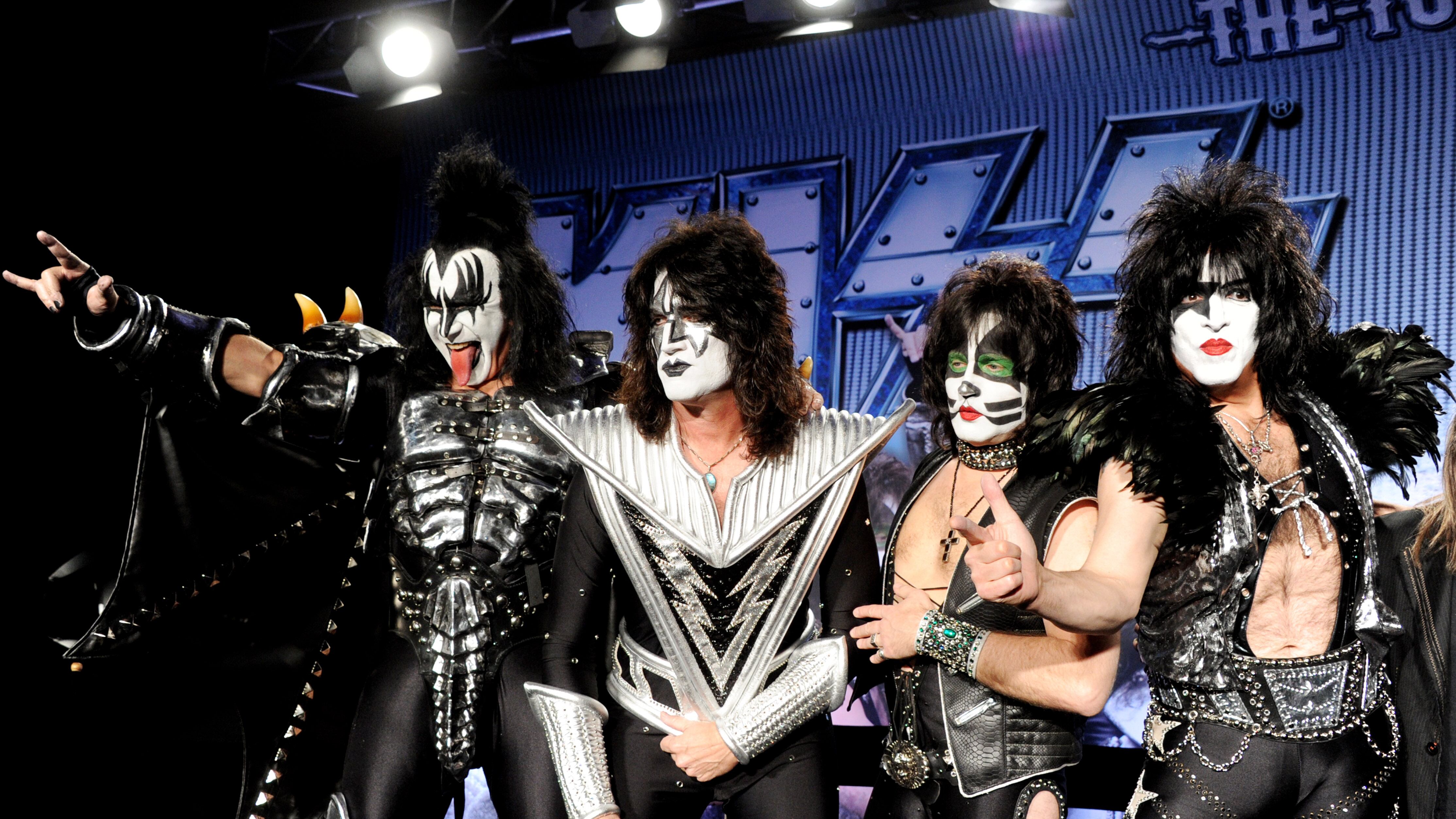 Kiss. / Foto: Kevin Winter/Getty Images.