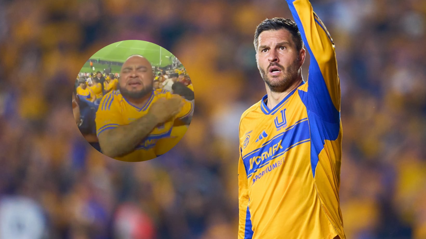 Aficionado de Tigres ganó apuesta con gol de Gignac.