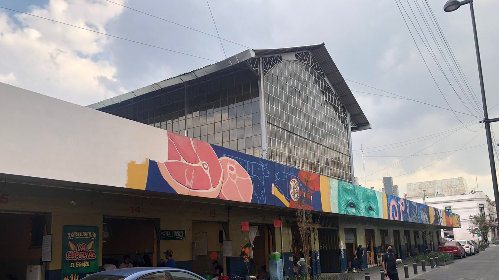Mercado 2 de Abril en la alcaldía Cuauhtémoc