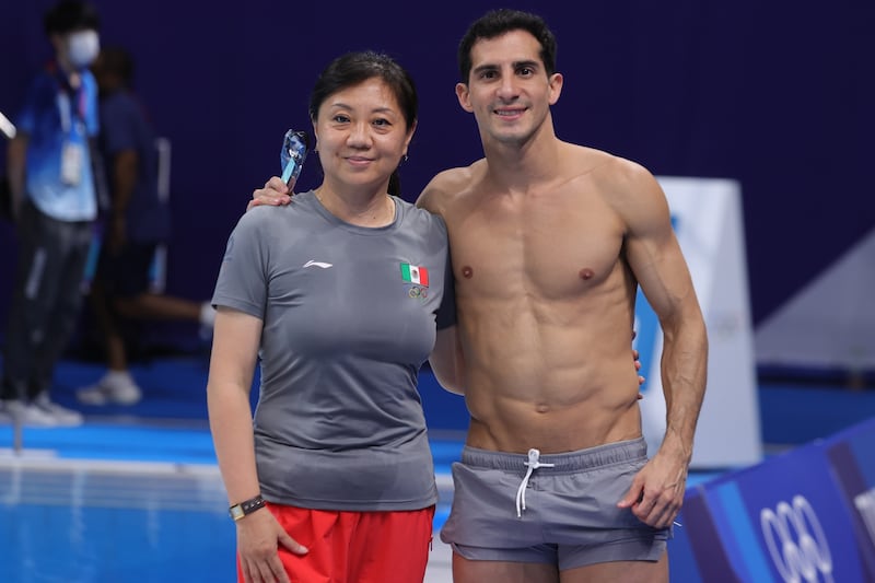 Ma Jin y Rommel Pacheco