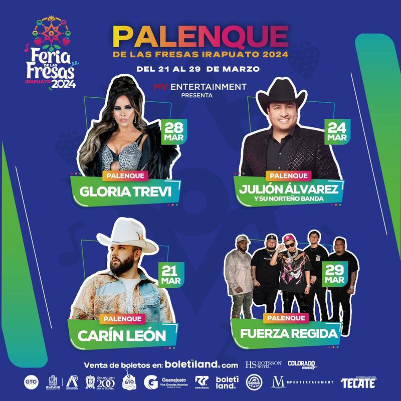 Los boletos ya están a la venta.