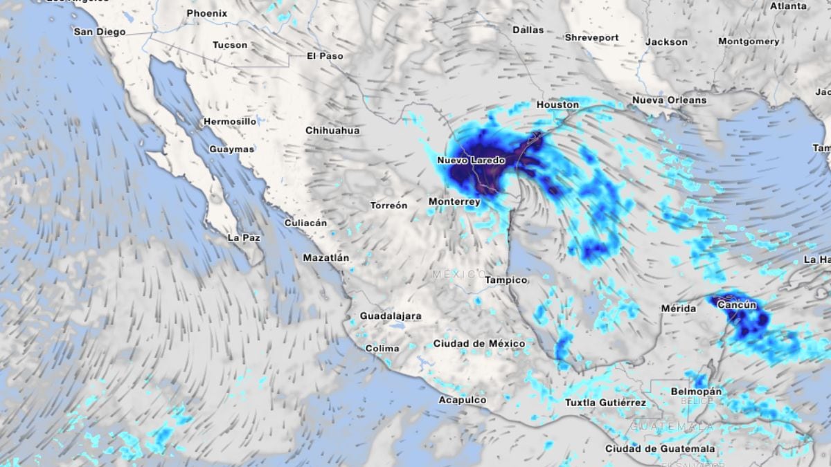 Tormenta Tropical 'Harold' toca tierra en México y Estados Unidos.