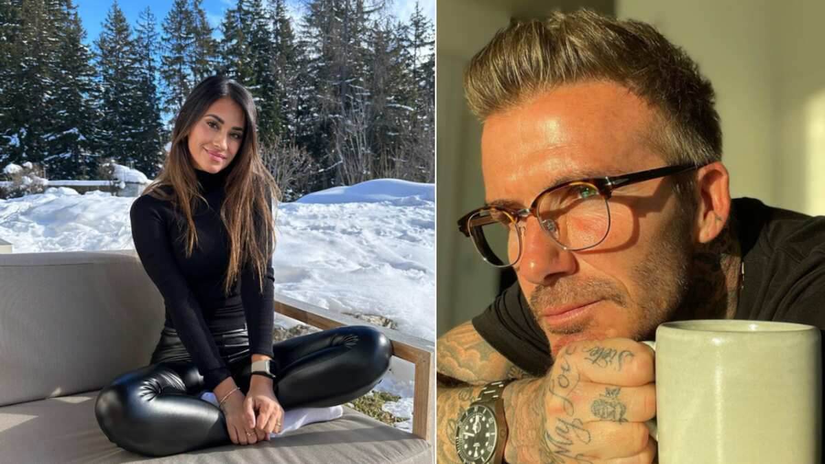 Antonela Roccuzzo / David Beckham