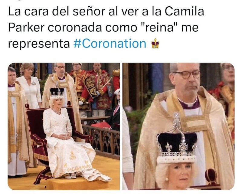 Ceremonia de coronación del rey Carlos III.