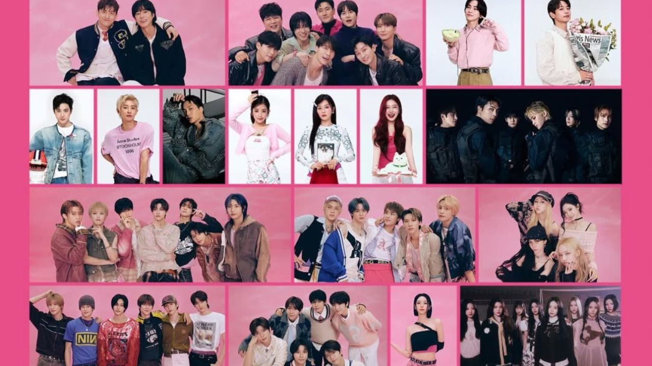 Lineup del SMTown en México