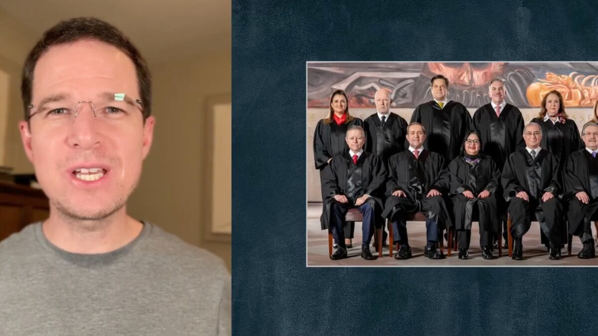 El panista se refirió a la reforma judicial que plantea el gobierno de AMLO. (Especial)