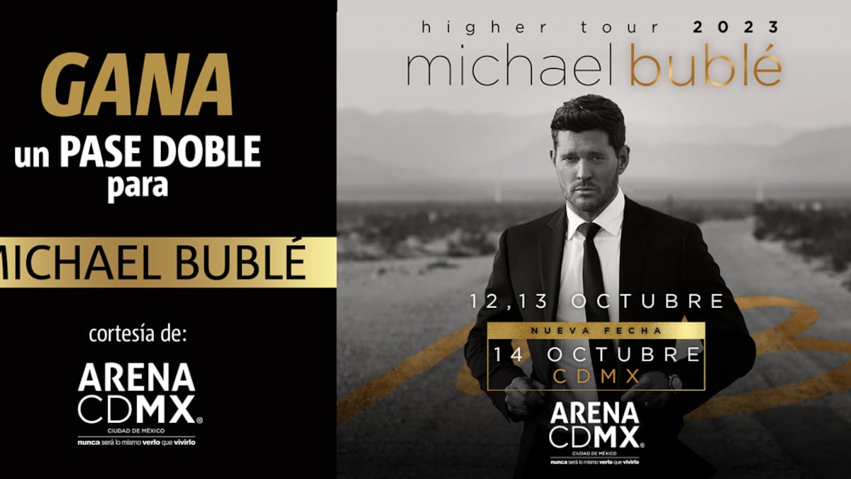 Gana pase doble para Michael Bublé