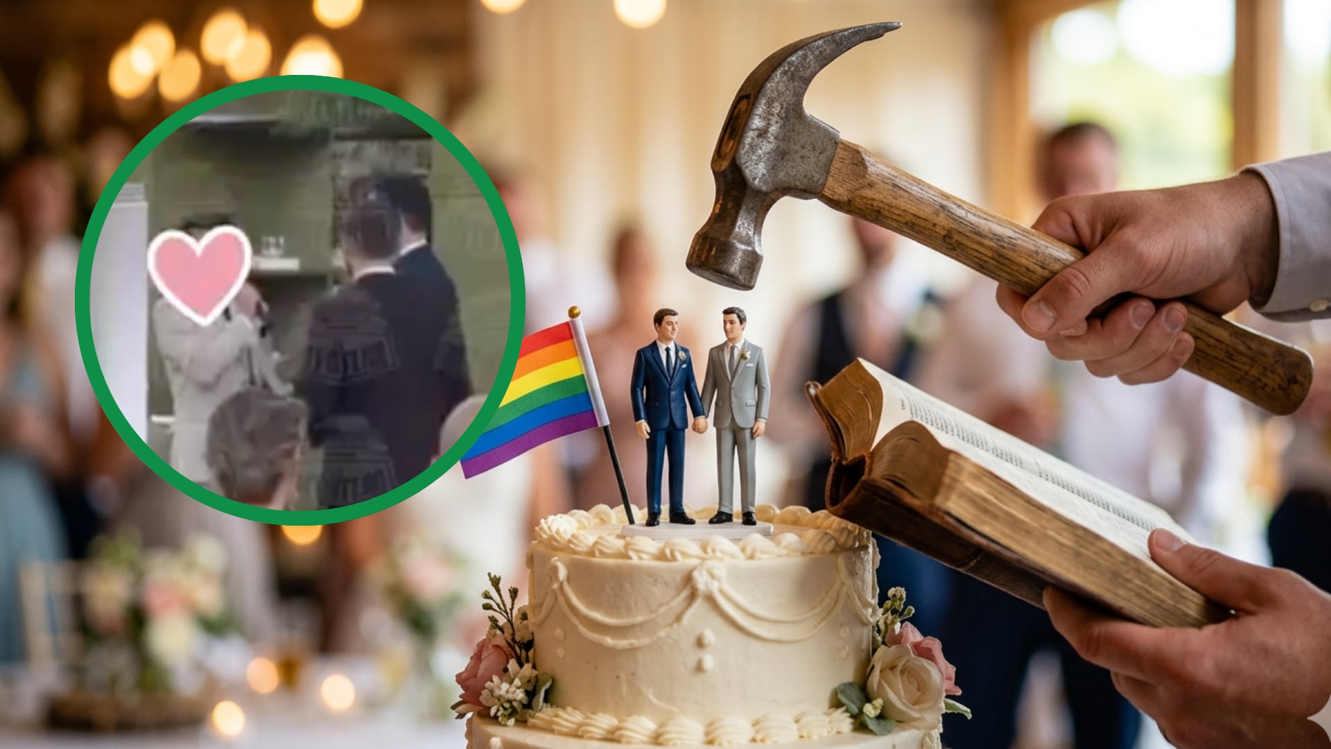 El caso genera división entre creyentes tras difundirse un video de la ceremonia en redes sociales.