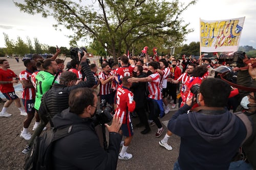 Aficionado del Atlético de Madrid muere durante celebración