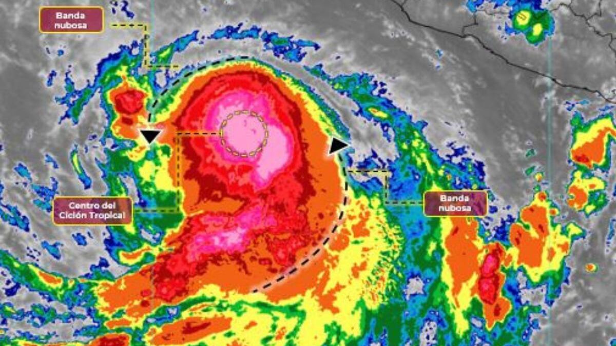 Tormenta Tropical Adrián será huracán categoría 1