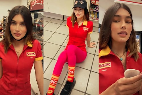 “La Cajera del Oxxo” conquista las redes y es comparada con Hailey Bieber