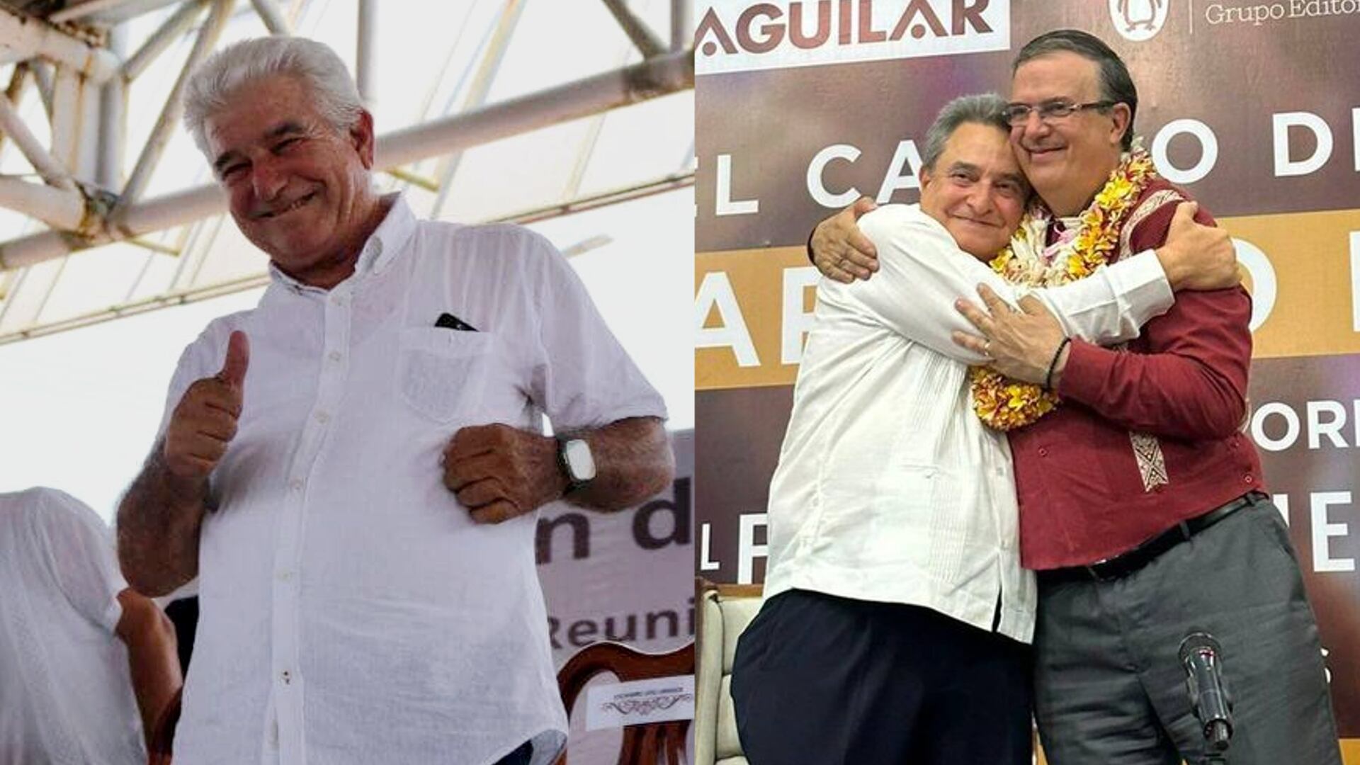 Los hermanos de AMLO apoyan a Claudia Sheinbaum y Marcelo Ebrard (Twitter / @m_ebrard / Facebook / José Ramiro "Pepín" López Obrador)