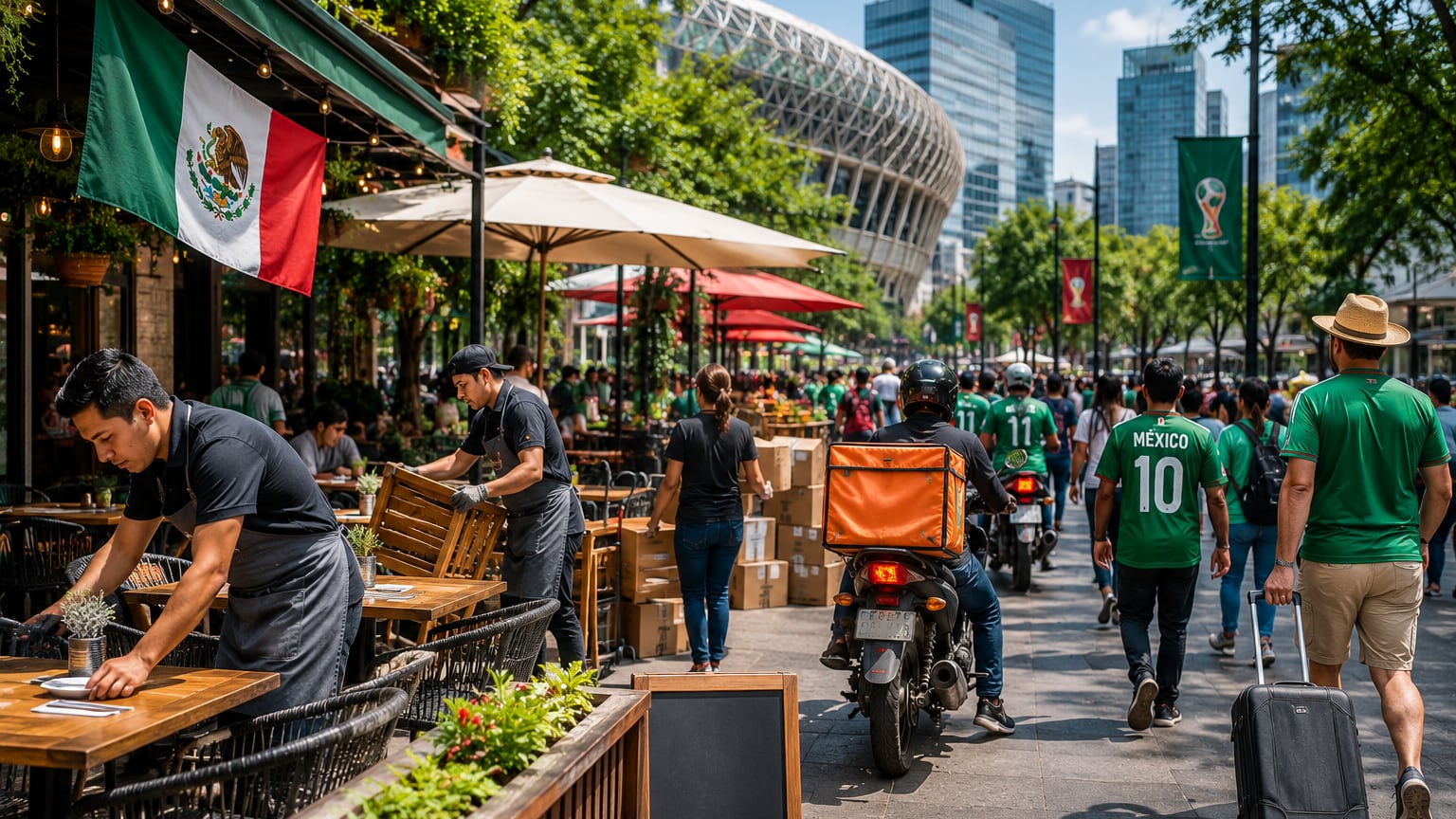 CDMX, Nuevo León y Jalisco sumaron más de 184 mil nuevos negocios antes del torneo y aceleraron inversiones.