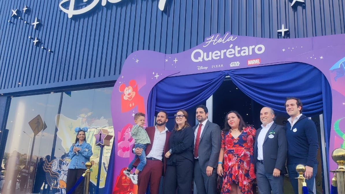 Abre Disney Store en Querétaro; primera en el Bajío ofrece experiencia inmersiva para fans