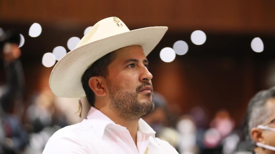 Carlos Manzo, alcalde de Uruapan