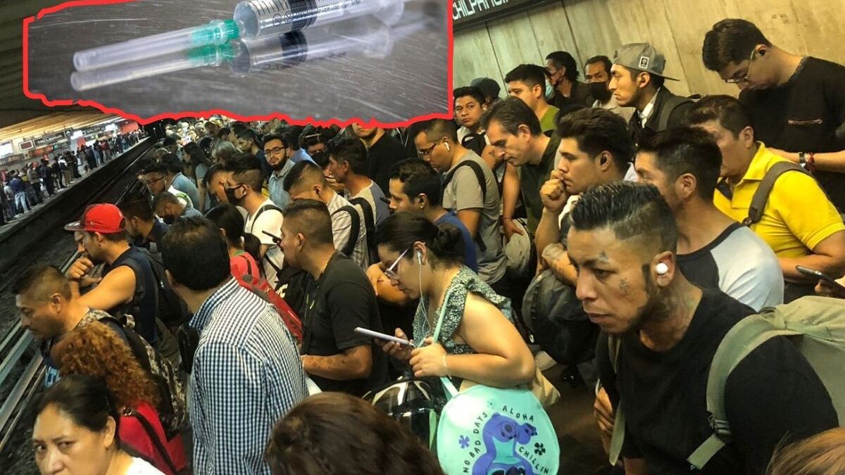 Pinchazo en el Metro o Metrobús.