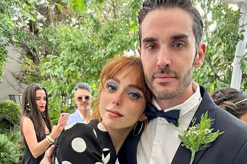 Así felicitó Natalia Téllez a su amigo Pedro Prieto en su boda