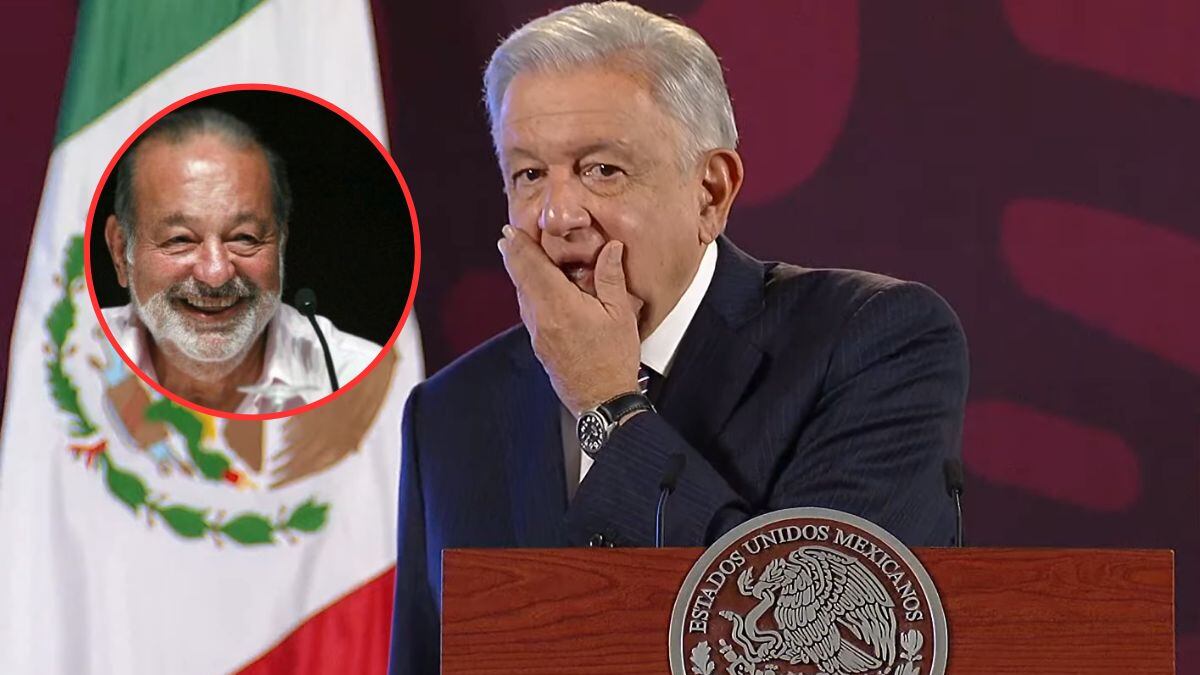 AMLO asegura que Slim se hizo más rico durante su administración