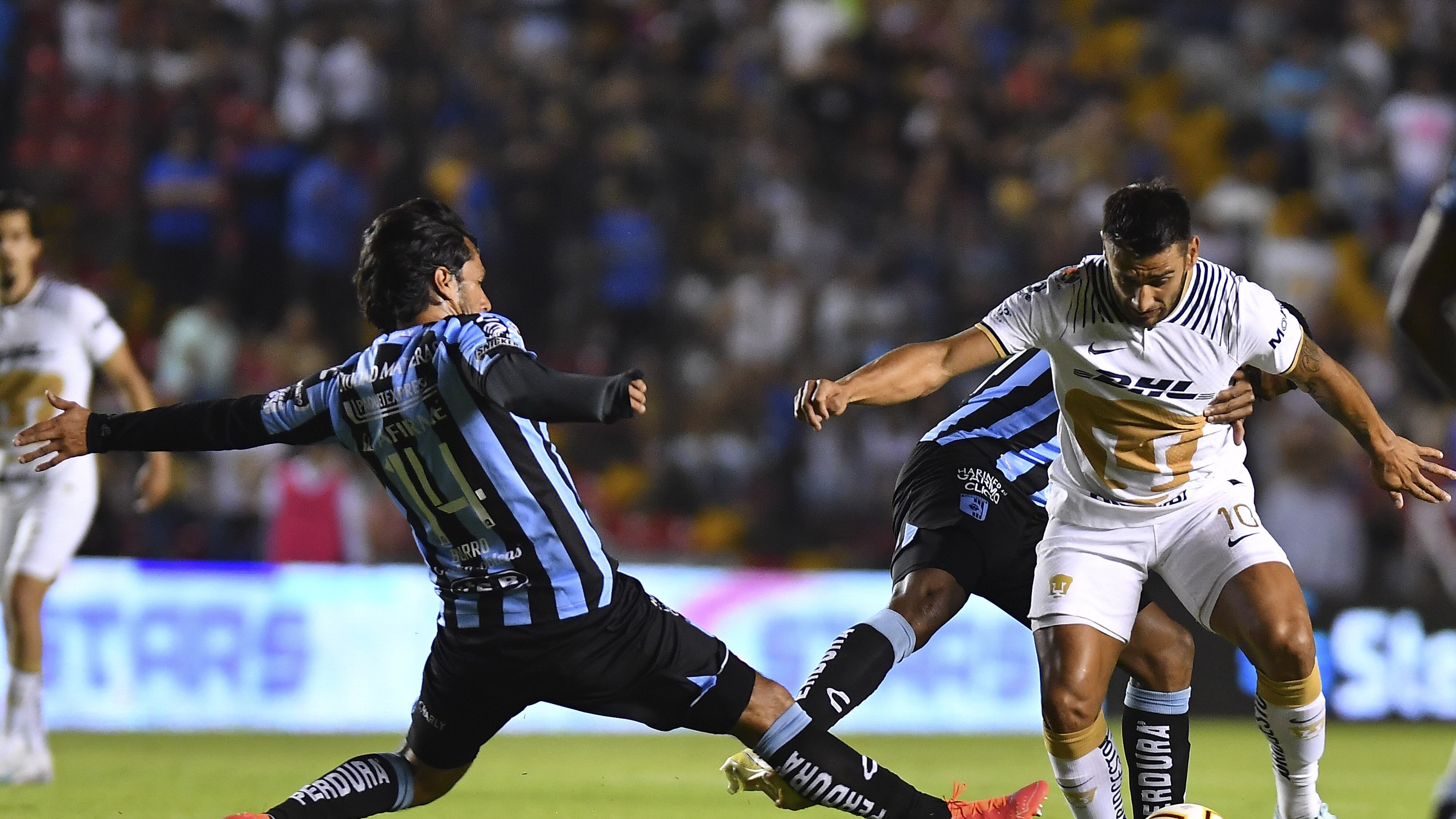 Pumas vs. Querétaro.