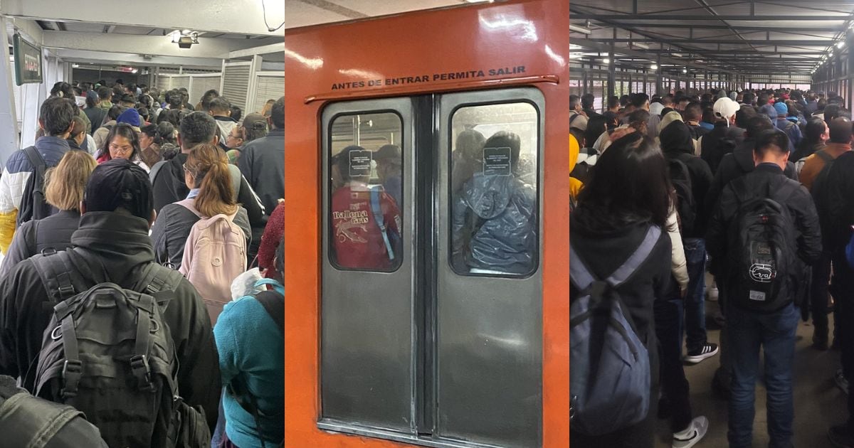 Infierno en el Metro de CDMX: lluvias y regreso a clases paralizan casi todas las líneas hoy