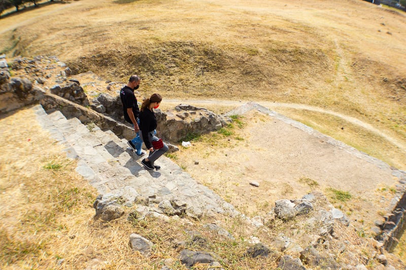 Pese a la importancia de las ruinas, desde hace años estas se encontraban en el abandono.