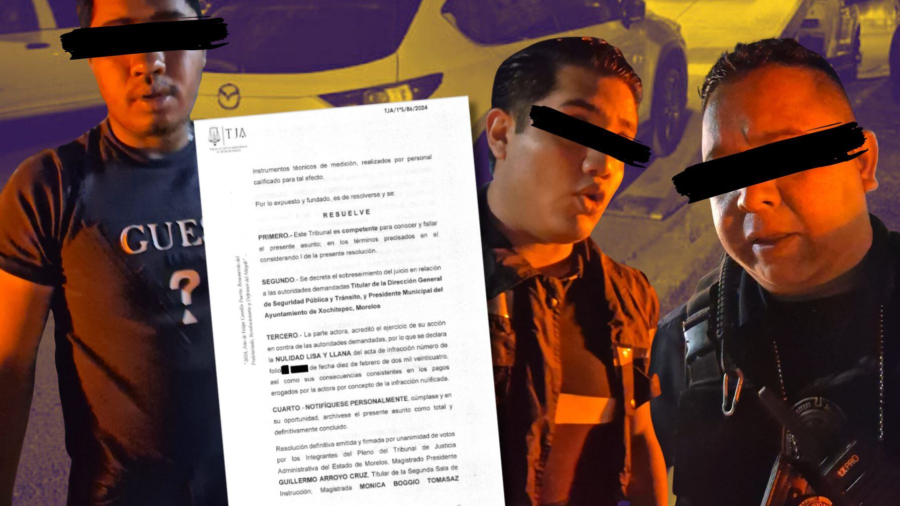 El Tribunal de Justicia Administrativa declaró nulas multas por alcoholímetro en Xochitepec, pero el esquema de corrupción sigue operando.