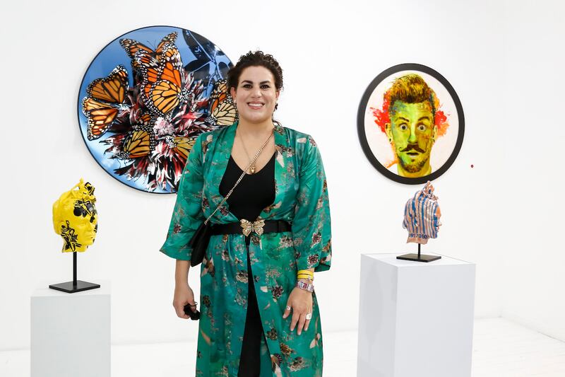 "Ventanas Nouménicas", exposición de 33 piezas escultóricas de Paola Pineda en la LMI Gallery