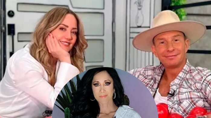 Culpan a Mónica Noguera de terminar con el matrimonio de Andrea Legarreta y Erik Rubín