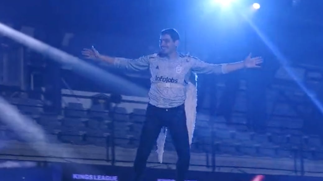 Iker Casillas se presentó en la Kings League I Kings League
