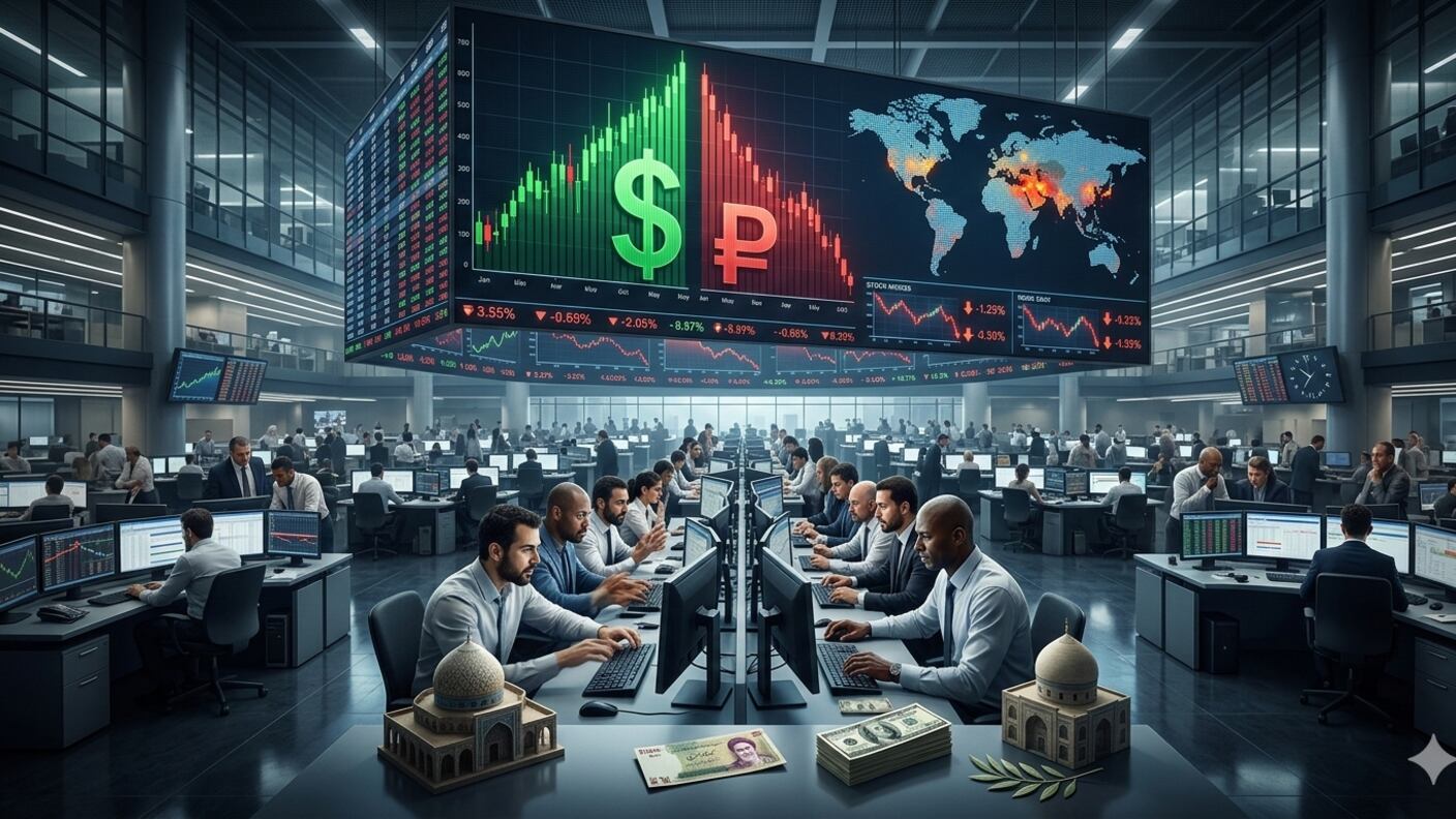 La moneda mexicana acumuló una caída de 0.88%, mientras las Bolsas de Valores cayeron hasta más de 2%.