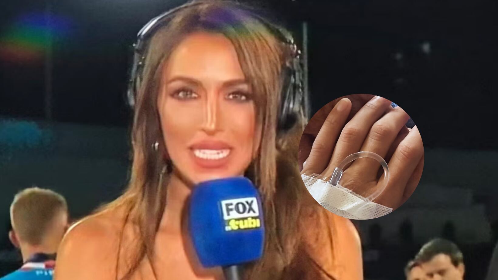 Claudia García está delicada de salud.